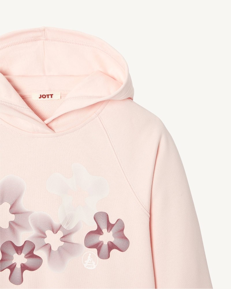 JOTT Alegre Kapüşonlu Sweatshirt Çocuk Açık Pembe | ORP-6050