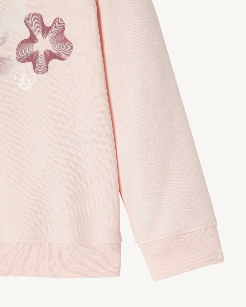 JOTT Alegre Kapüşonlu Sweatshirt Çocuk Açık Pembe | ORP-6050