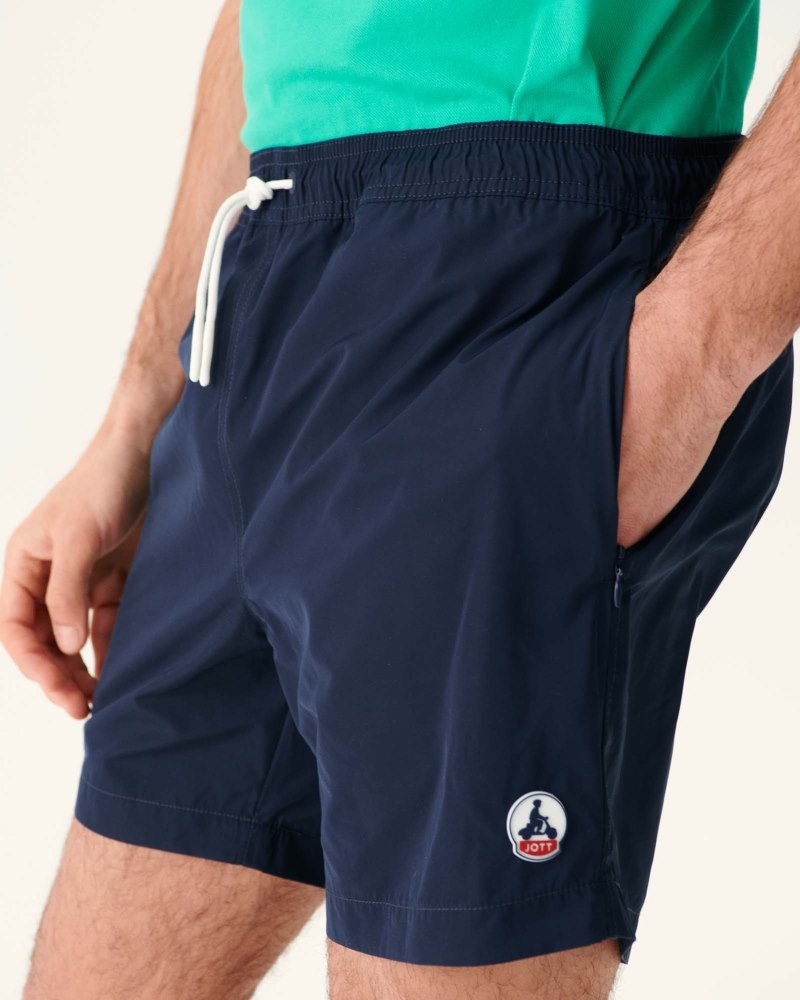 JOTT Biarritz Swim Shorts Erkek Lacivert | XCZ-9244