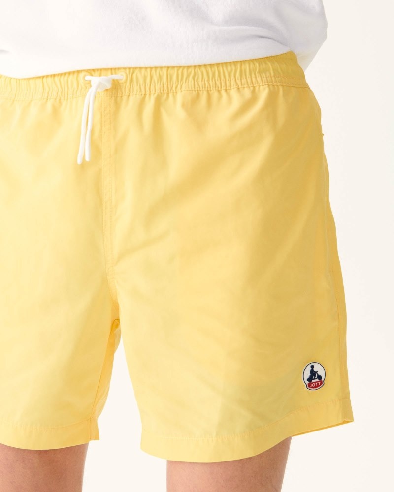 JOTT Biarritz Swim Shorts Erkek Sarı | CWA-5637