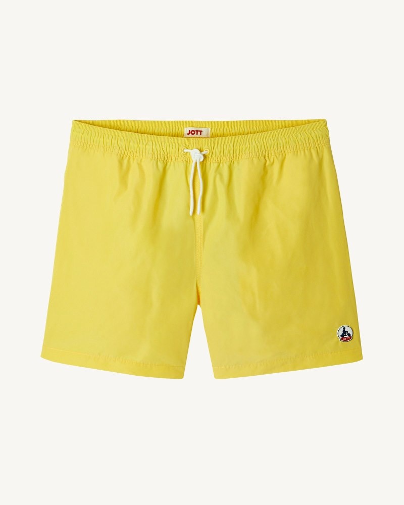 JOTT Biarritz Swim Shorts Erkek Sarı | CWA-5637