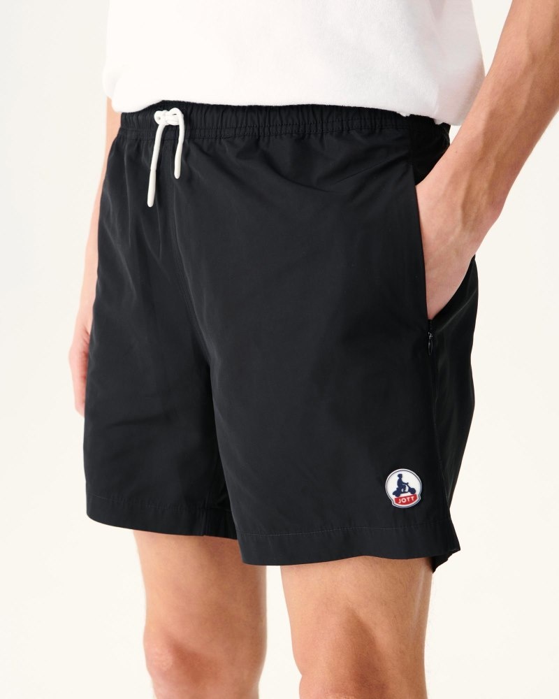 JOTT Biarritz Swim Shorts Erkek Siyah | VUA-2118