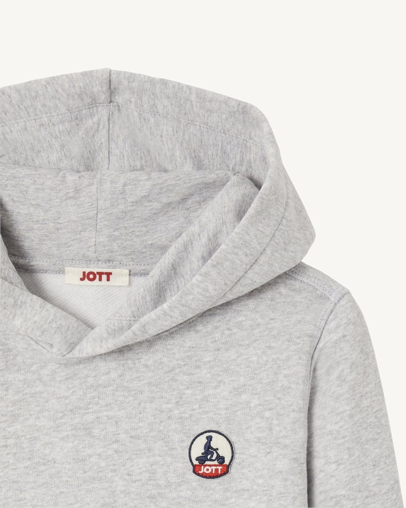 JOTT Bilbao Kapüşonlu Sweatshirt Çocuk Gri | IGD-7623