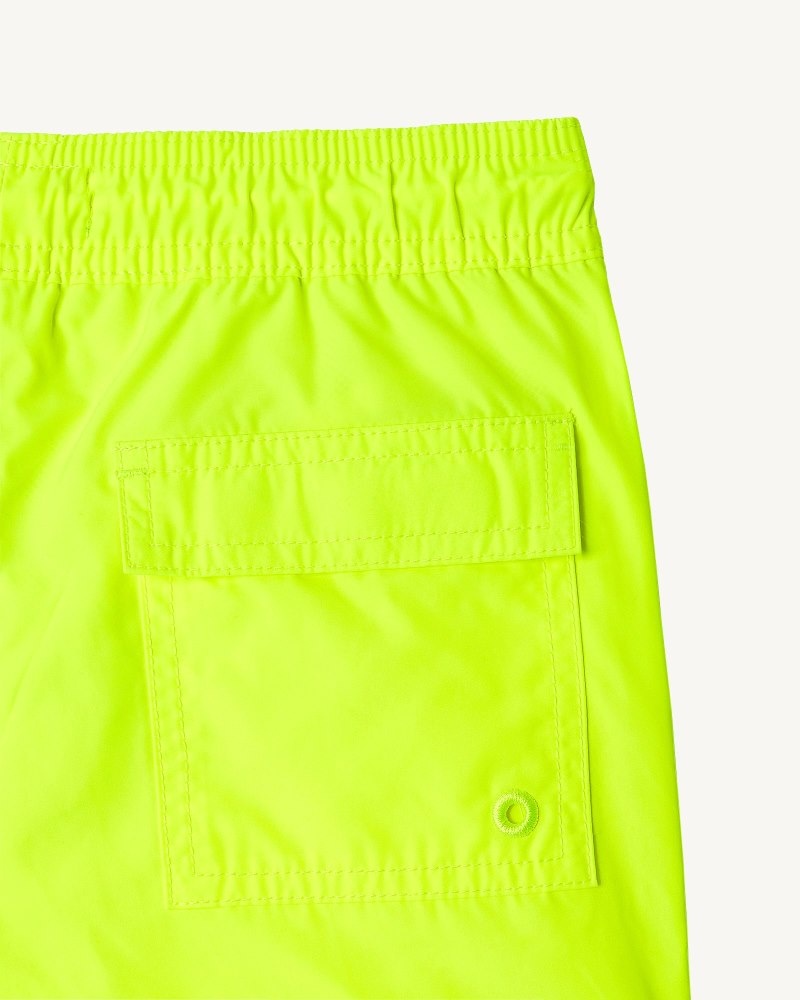 JOTT Cassis Neon Yellow Swim Shorts Çocuk Lacivert | CJX-7664