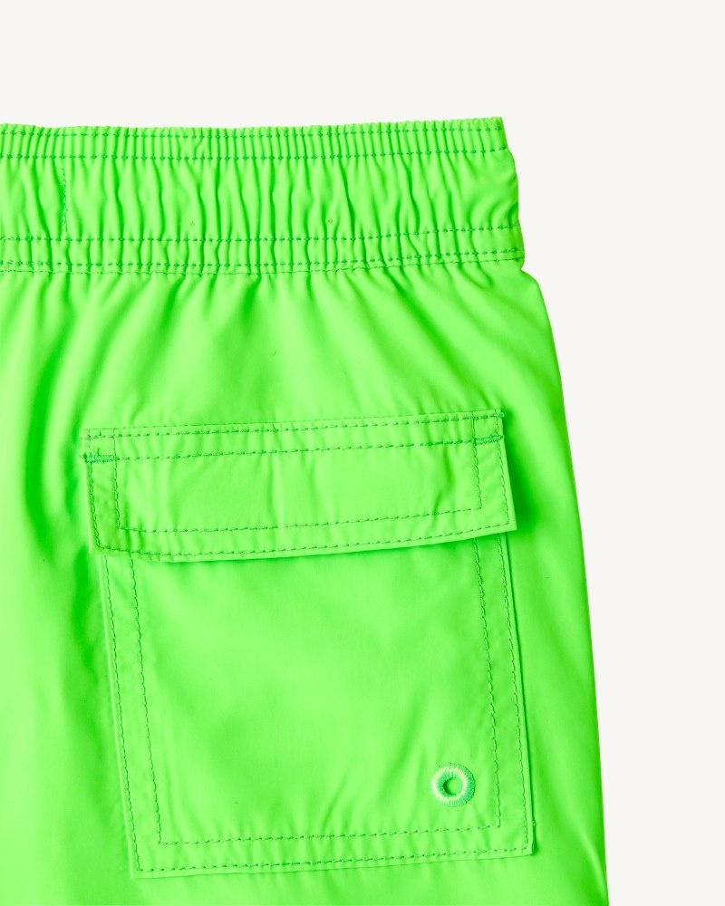 JOTT Cassis Swim Shorts Çocuk Yeşil Beyaz | AGP-9708