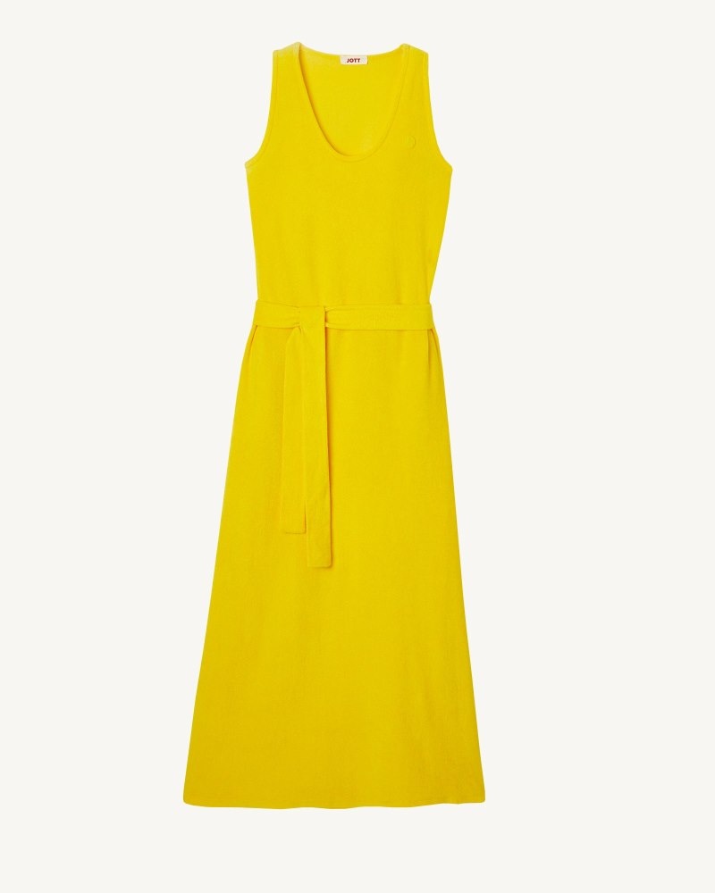 JOTT Citron Ibiza Long Belted Terry Elbise Kadın Lacivert | OBP-1246