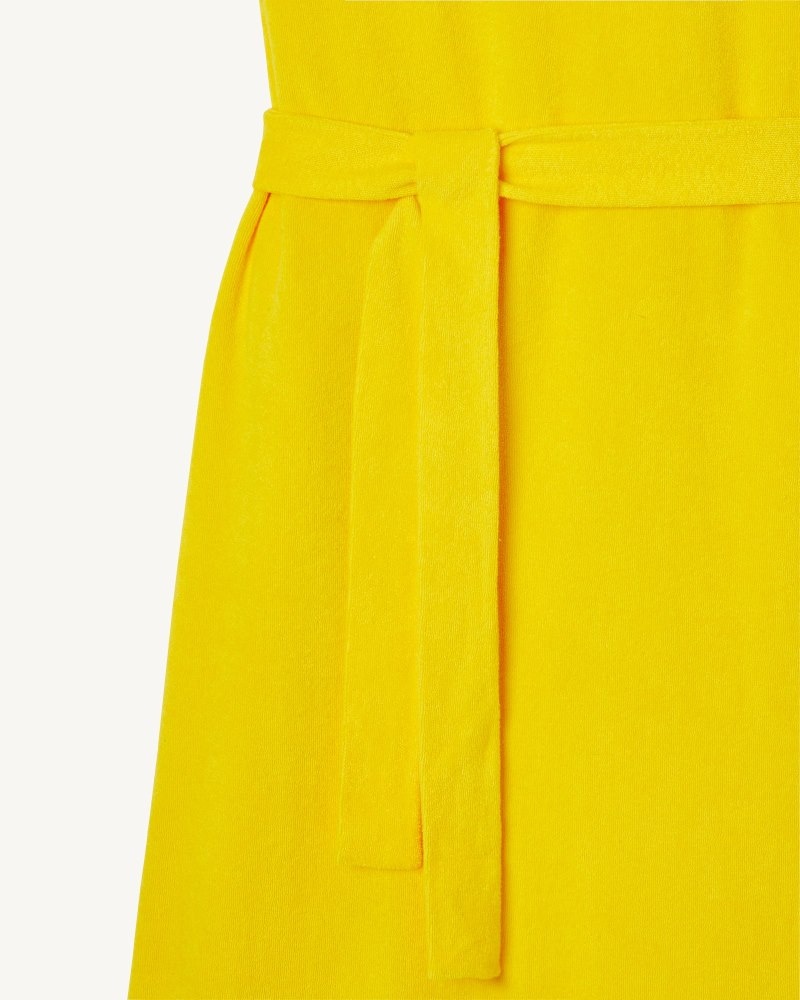 JOTT Citron Ibiza Long Belted Terry Elbise Kadın Lacivert | OBP-1246