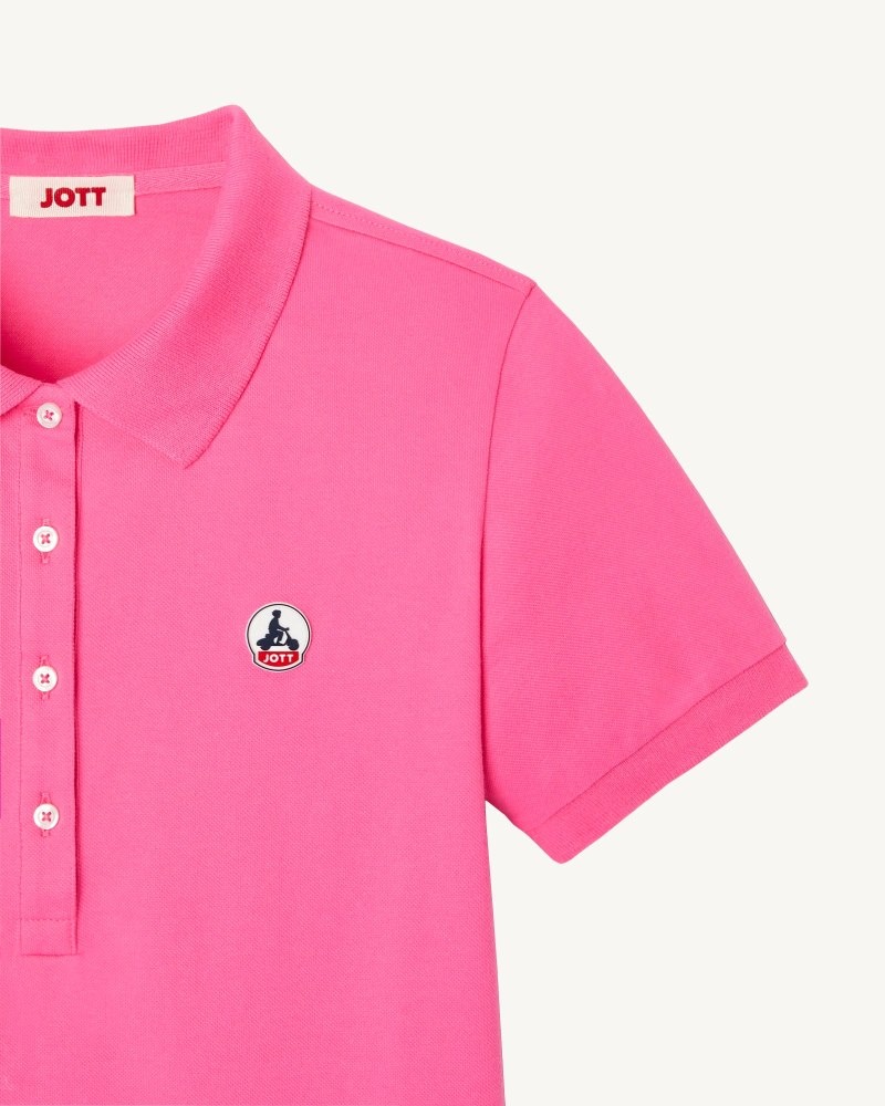 JOTT Franca Polo Gömlek Kadın Pembe | MFI-4512