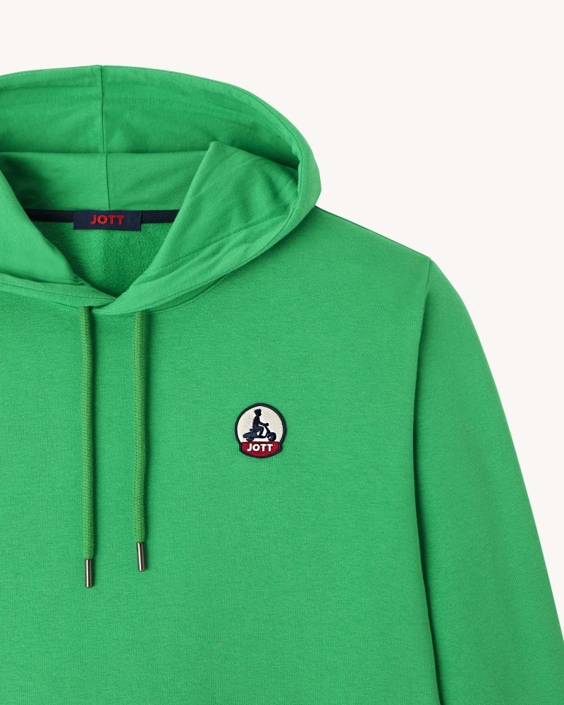 JOTT Mataro Kapüşonlu Sweatshirt Erkek Yeşil | LRS-4352