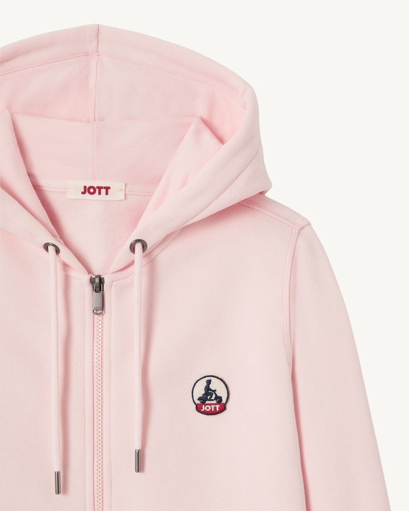 JOTT Oaxaca Kapüşonlu Sweatshirt Kadın Açık Pembe | HZI-3028