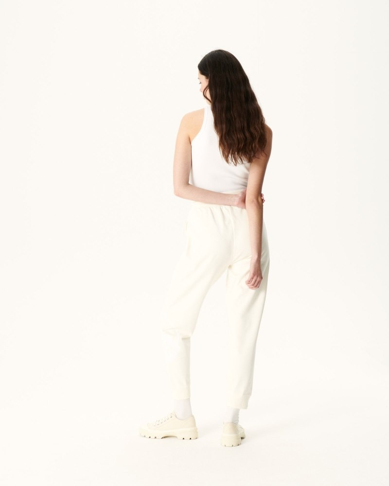 JOTT Organic Pamuklu Soledad Jogger Pantolon Kadın Off-white | FWY-6564