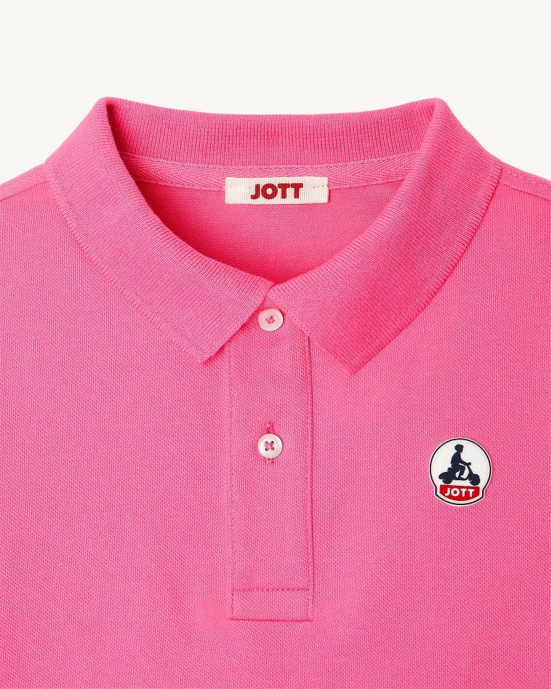 JOTT Salvador Polo Gömlek Çocuk Pembe | HTL-9659