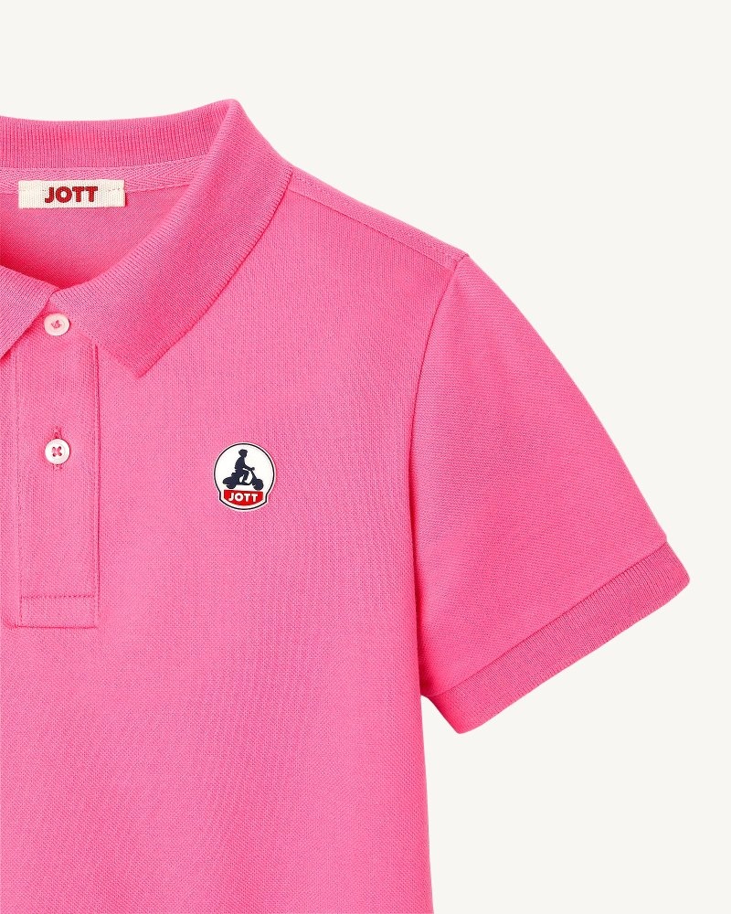 JOTT Salvador Polo Gömlek Çocuk Pembe | HTL-9659