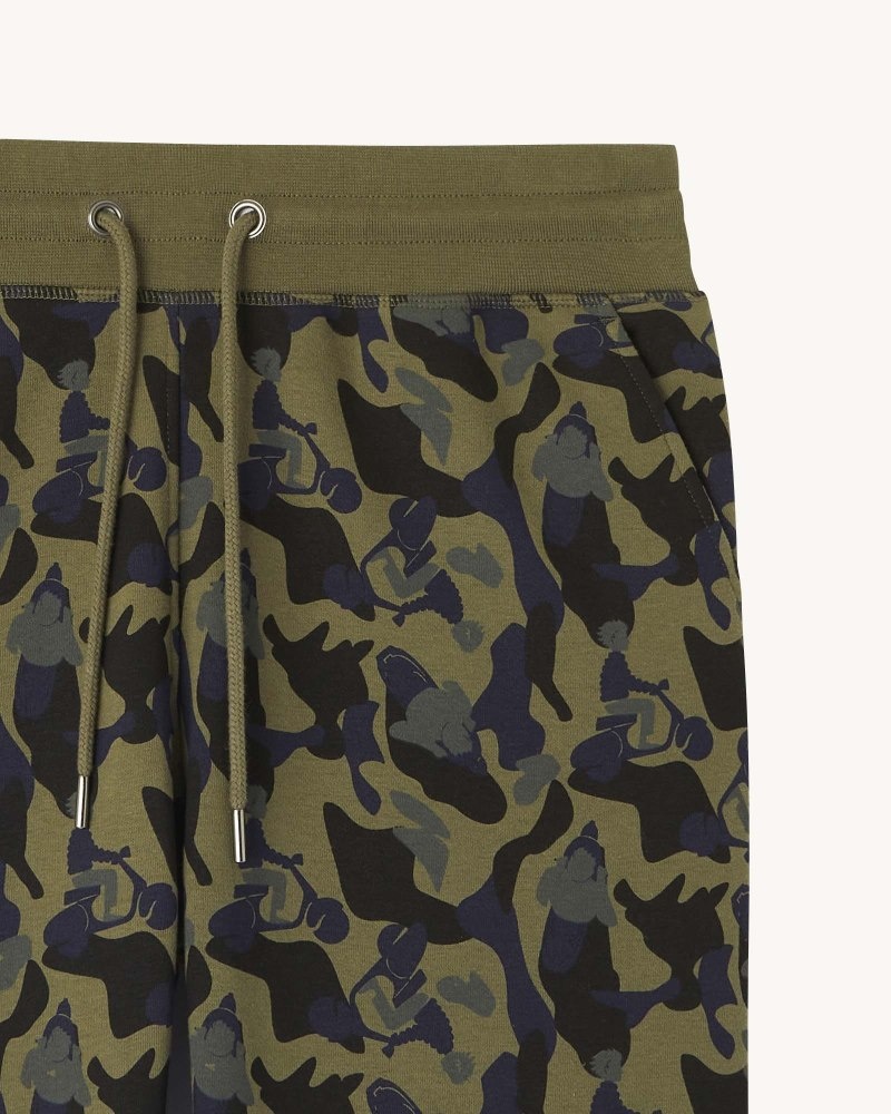 JOTT Santiago Jogger Pantolon Erkek Camo Baskılı | INR-7654