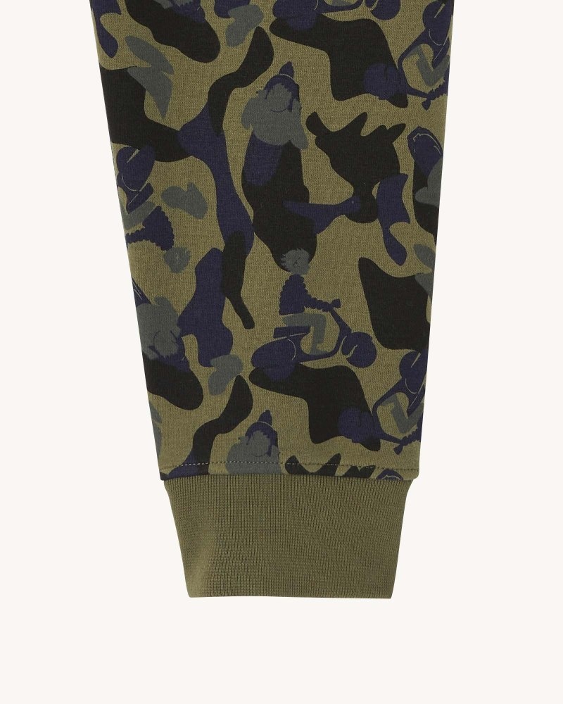 JOTT Santiago Jogger Pantolon Erkek Camo Baskılı | INR-7654